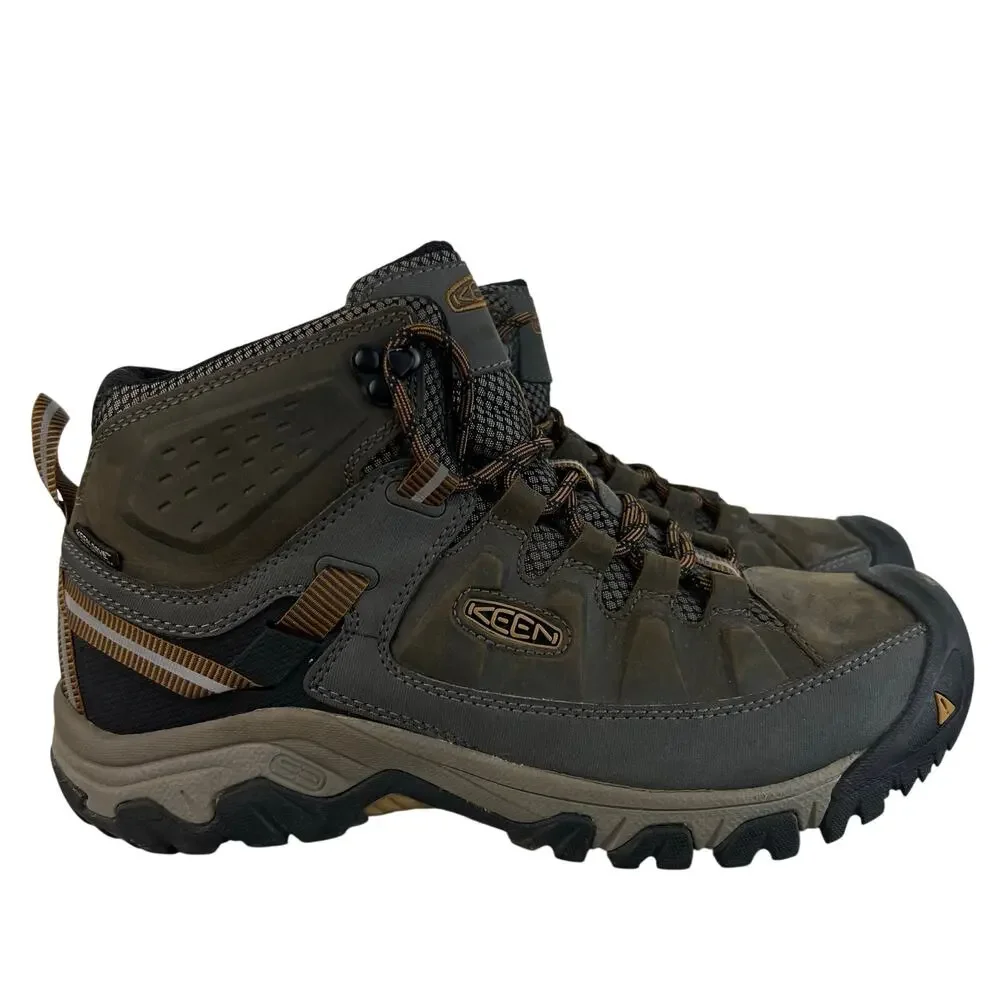 KEEN Men's Targhee III Mid Waterproof 1017787 All Terrain Hiking Work Boots 8.5